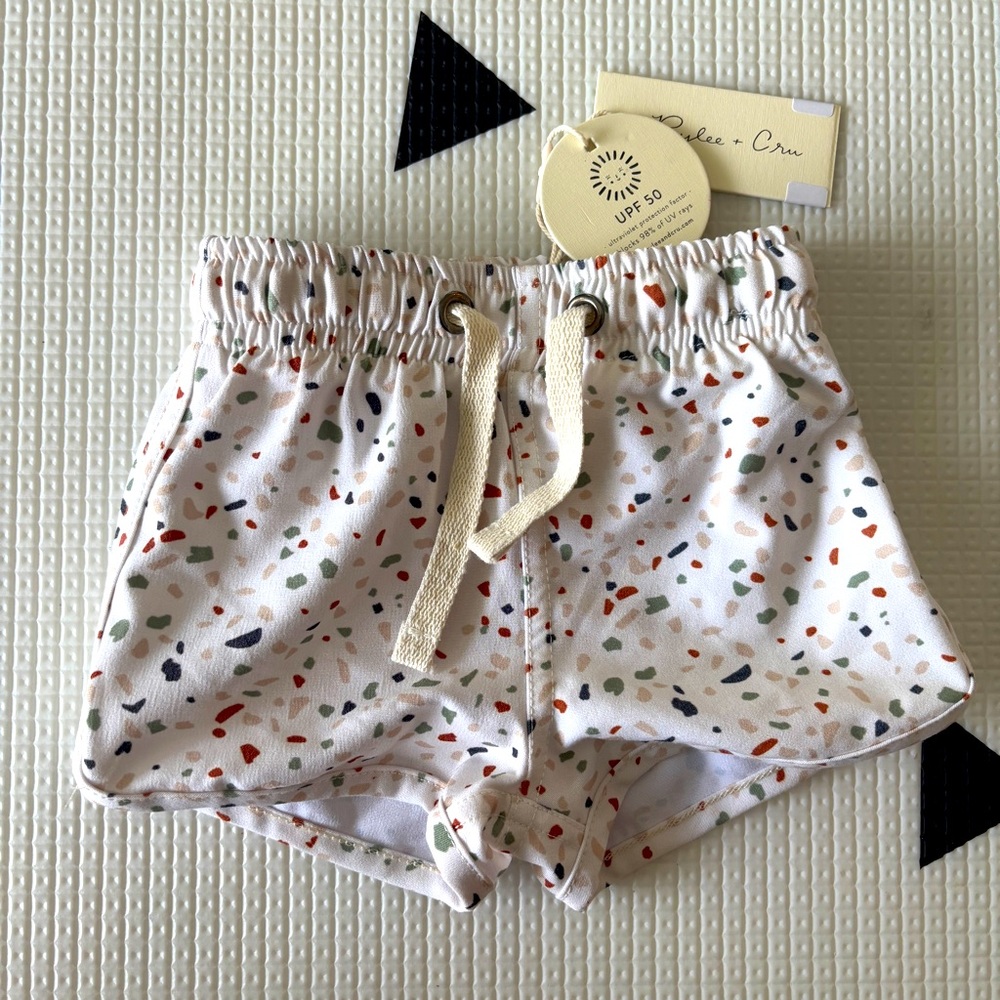 Rylee + Cru Kids Multicolor Patterned Shorts